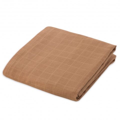 Museline bebeluși - Muselină bebeluși din bumbac organic 100%, 65 x 65 cm Desert Rose
