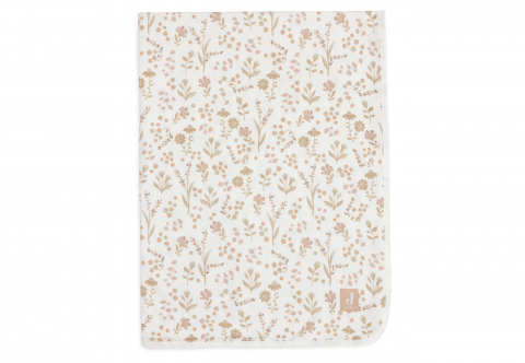 Pături pentru bebeluși - Pătură bebeluși din bumbac Oeko-Tex 100x75 cm Bloomy Jollein
