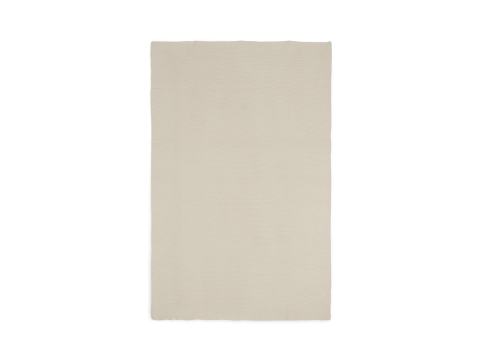 Pături pentru bebeluși - Pătură bebeluși tricotată bumbac Oeko-Tex, bej Nougat 100x150 cm Jollein