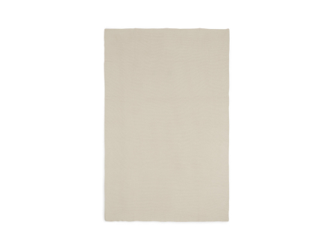 Pătură bebeluși tricotată bumbac, Bej Nougat 100x75 cm Jollein [2]