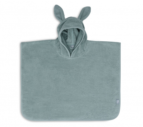 Poncho baie copii - Poncho de baie din terry pentru copii – nuanța Sea Green | Jollein