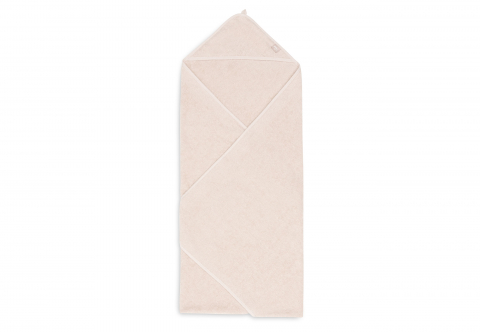Prosop cu glugă din bumbac 100%, roz Pale Pink Jollein [2]