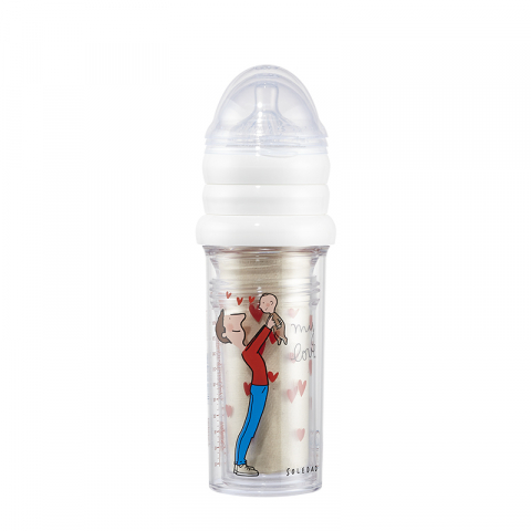 Set 3 biberoane anti-colici 210 ml, 210 ml, 360 ml Papa Bebe Le Biberon Francais [2]
