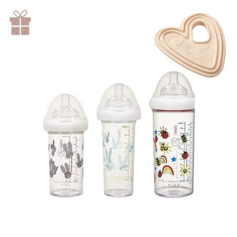 Set 3 biberoane anti-colici 210 ml, 210 ml, 360 ml Abeille Le Biberon Francais