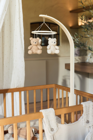 Produse - Suport din lemn pentru carusel pătuț bebeluși Jollein
