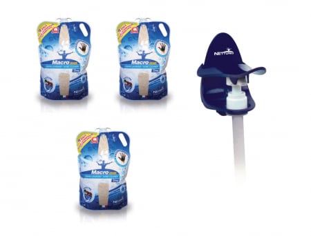 Promotii - MacroCream 3 x 3000 ml T-Bag rezerva cu dozatoar T-Duck inclus