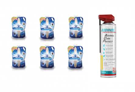 Promotii - MacroCream 6 x 3000 ml T-Bag rezerva cu Spray Addinol ACP 500 ml
