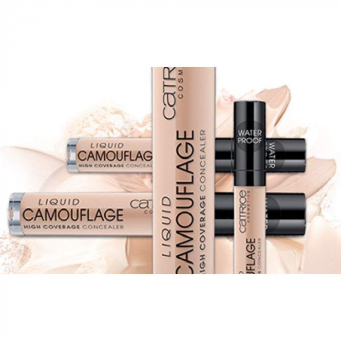 Corector lichid Catrice Camouflage Waterproof - 010 Porcellain, 5 ml [5]
