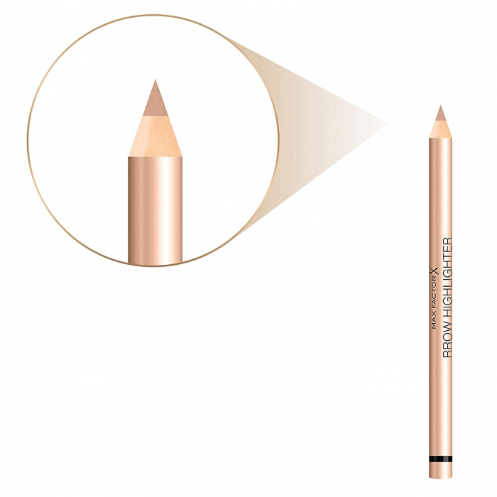 Creion iluminator Max Factor Brow Highlighter Pencil, 001 Natural [2]