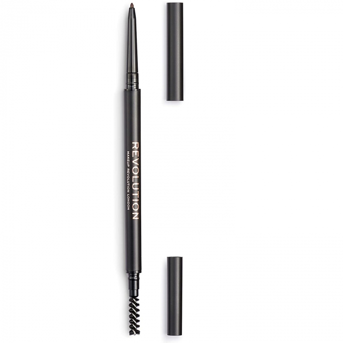 Creion pentru sprancene Makeup Revolution, Eye Precise Brow Pencil Medium Brown, 5 g [2]