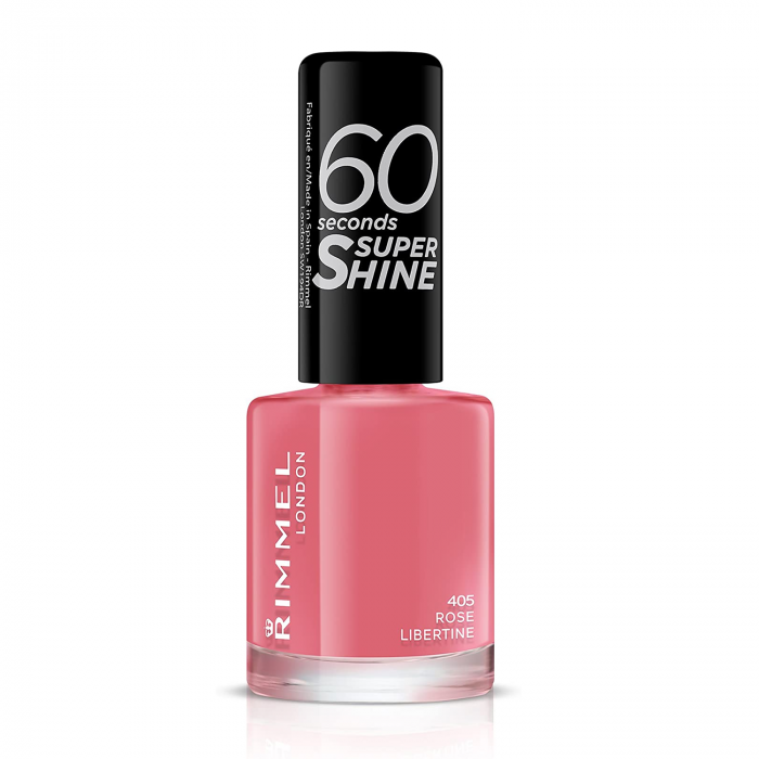 Lac de unghii Rimmel 60 Seconds Shine - 405 Rose Libertine, 8 ml [1]