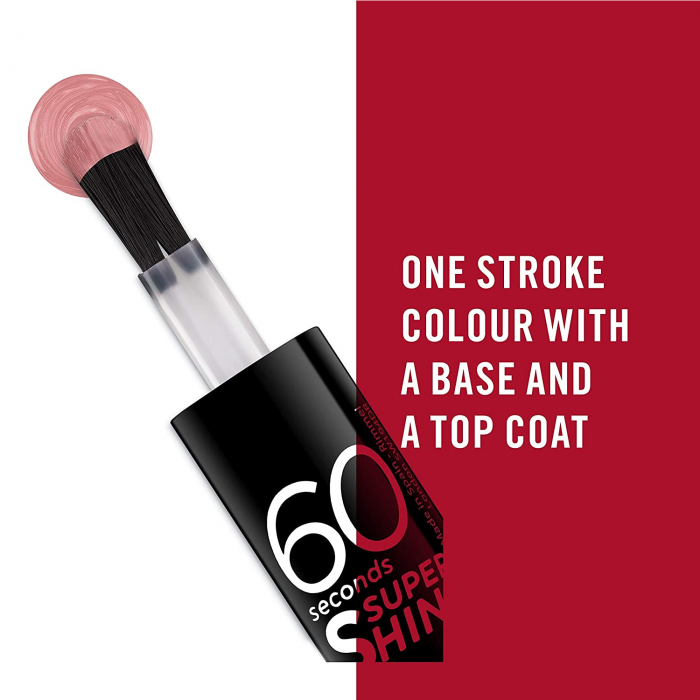 Lac de unghii Rimmel 60 Seconds Shine By Rita Ora -  270 Sweet Retreat, 8 ml [3]