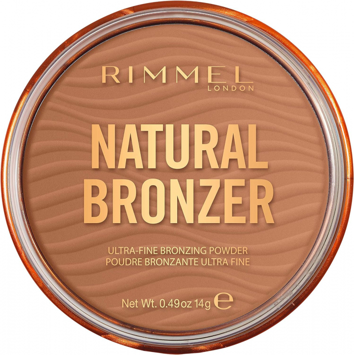 ​​​​​​​Pudră bronzantă pentru ten Rimmel Natural Bronzer, 002 Sunbronze 14 g [1]