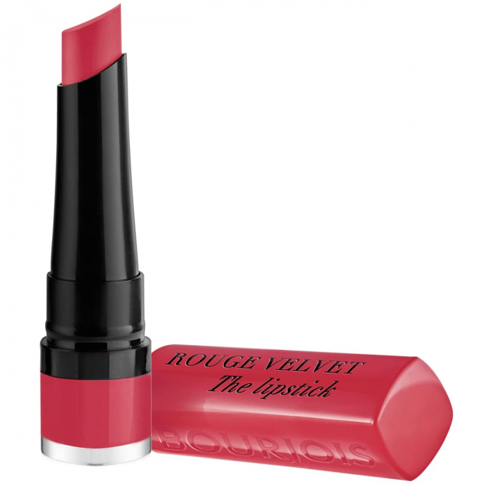 Ruj Bourjois Rouge Velvet The Lipstick 04 Hip Hip Pink, 2.4 g [2]