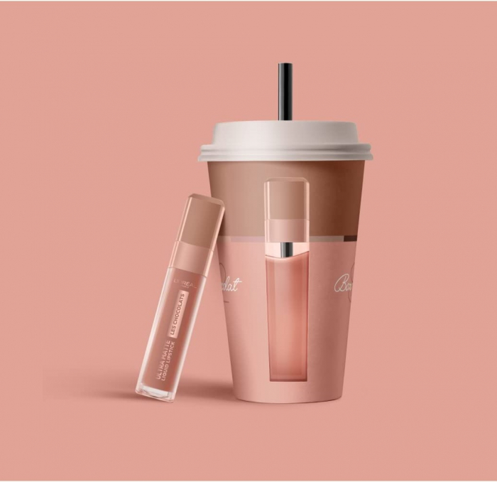 Ruj lichid ultra mat rezistent la transfer L'Oreal Paris Steffi's Chocolates, 852 Box of Chocolates [4]