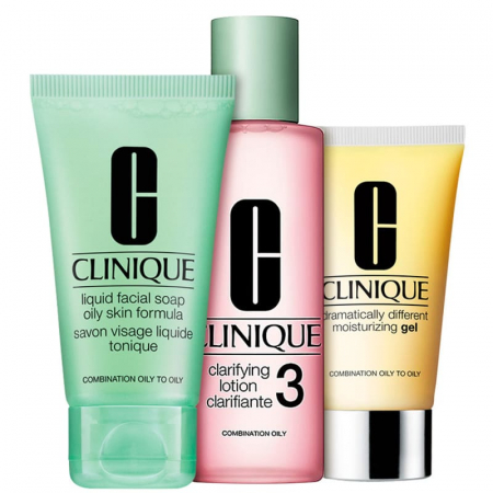Ingrijire facila pentru ea - Clinique - 3 Steps Intro Skin Type III