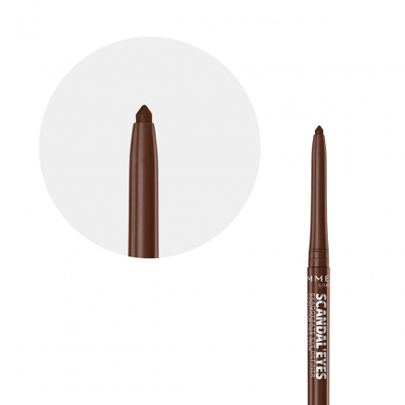 Creion de ochi Rimmel Scandal'eyes Exaggerate Eye Definer, 002 Chocolate Brown, 4.37 g [2]