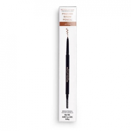 Creion pentru sprâncene Makeup Revolution, Eye Precise Brow Pencil Light Brown, 0.05 g [2]