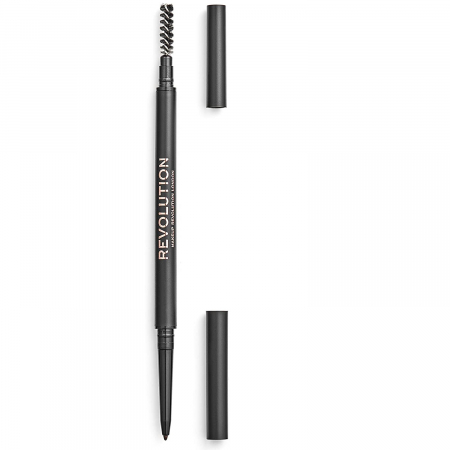 Creion pentru sprancene Makeup Revolution, Eye Precise Brow Pencil Medium Brown, 5 g [3]