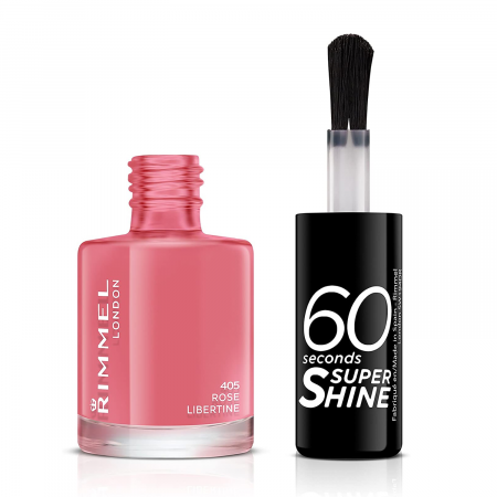 Lac de unghii Rimmel 60 Seconds Shine - 405 Rose Libertine, 8 ml [1]