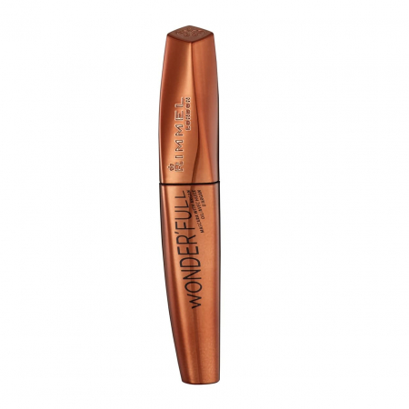 Machiaj - Mascara Rimmel London Wonder'Full cu ulei de argan, 001 Black, 11 ml