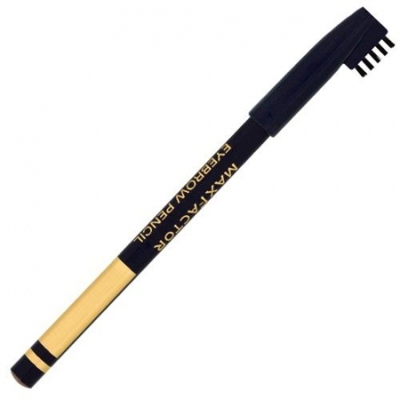 Machiaj - Creion pentru sprancene Max Factor 001 Ebony, 4 g