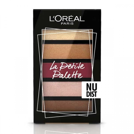 Machiaj - Paleta farduri L'Oreal Paris La Petite Palette Nudist, 4 g