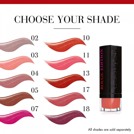 ​​​​​​​Ruj Bourjois Rouge Edition, 03 Pêche Cosy, 3.5 g [4]