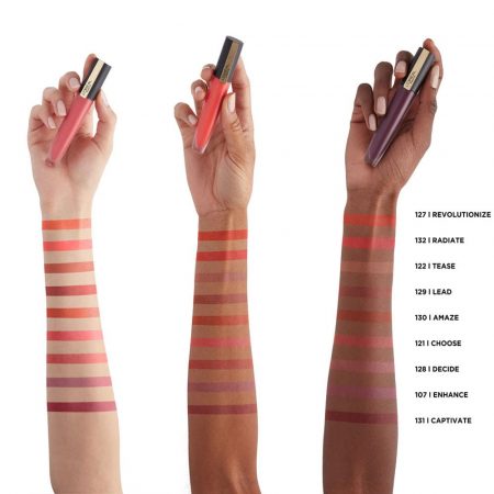 Ruj lichid mat L'Oreal Paris Rouge Signature - 132 I Radiate, 7 ml [3]