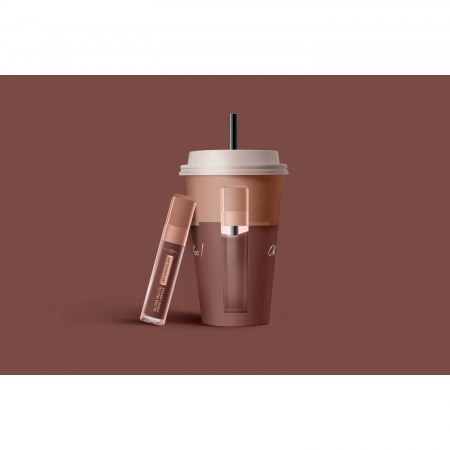 Ruj lichid rezistent la transfer L'Oreal Paris Infaillible Les Chocolats, 858 - Oh My Choc [1]