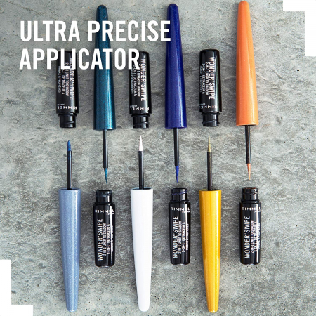 Tuș de ochi lichid și fard Rimmel London Wonder'Swipe, 006 My bae, 1.7 ml [9]