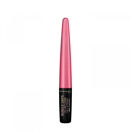 Fard de pleoape - Tus de ochi lichid si fard Rimmel London Wonder'Swipe, 009 Mega hottie, 1.7 ml