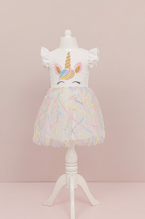 Rochiță Unicorn Albă [1]