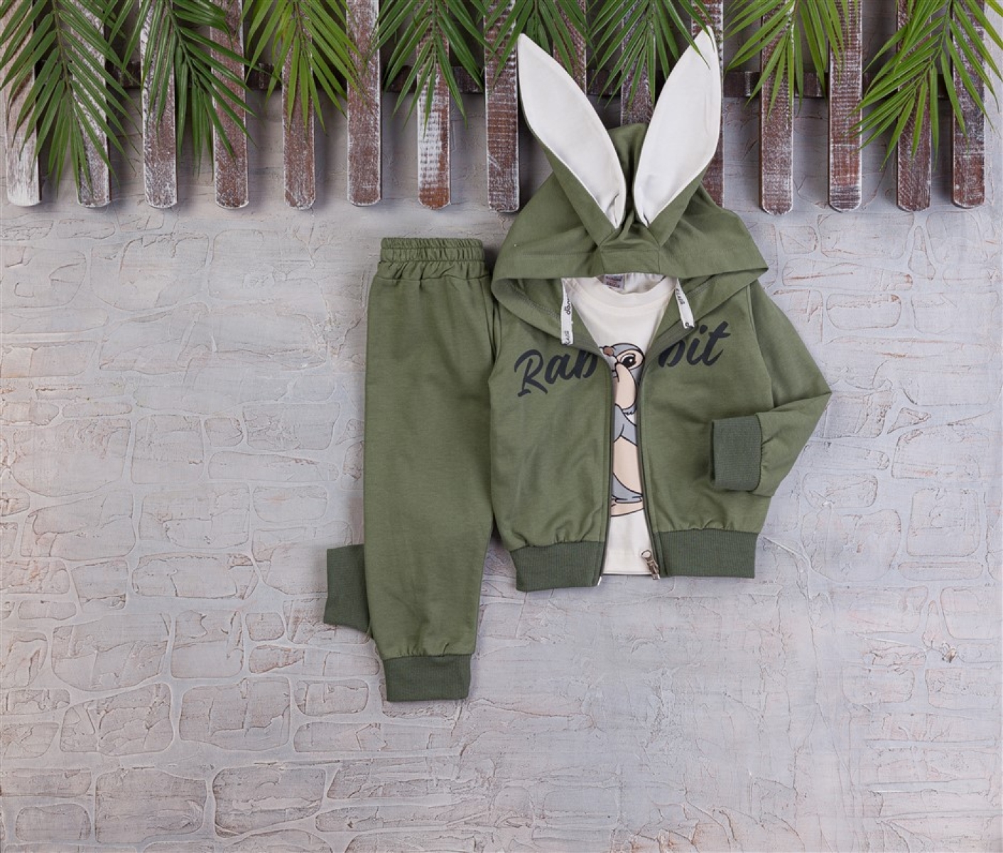 Set 3 Piese Băieți "Bunny" [1]
