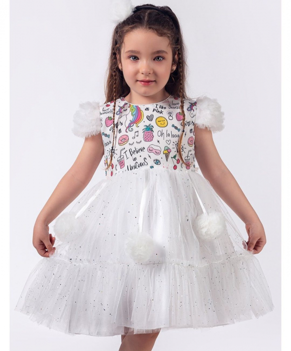 Rochia pentru fete Unicorn [2]