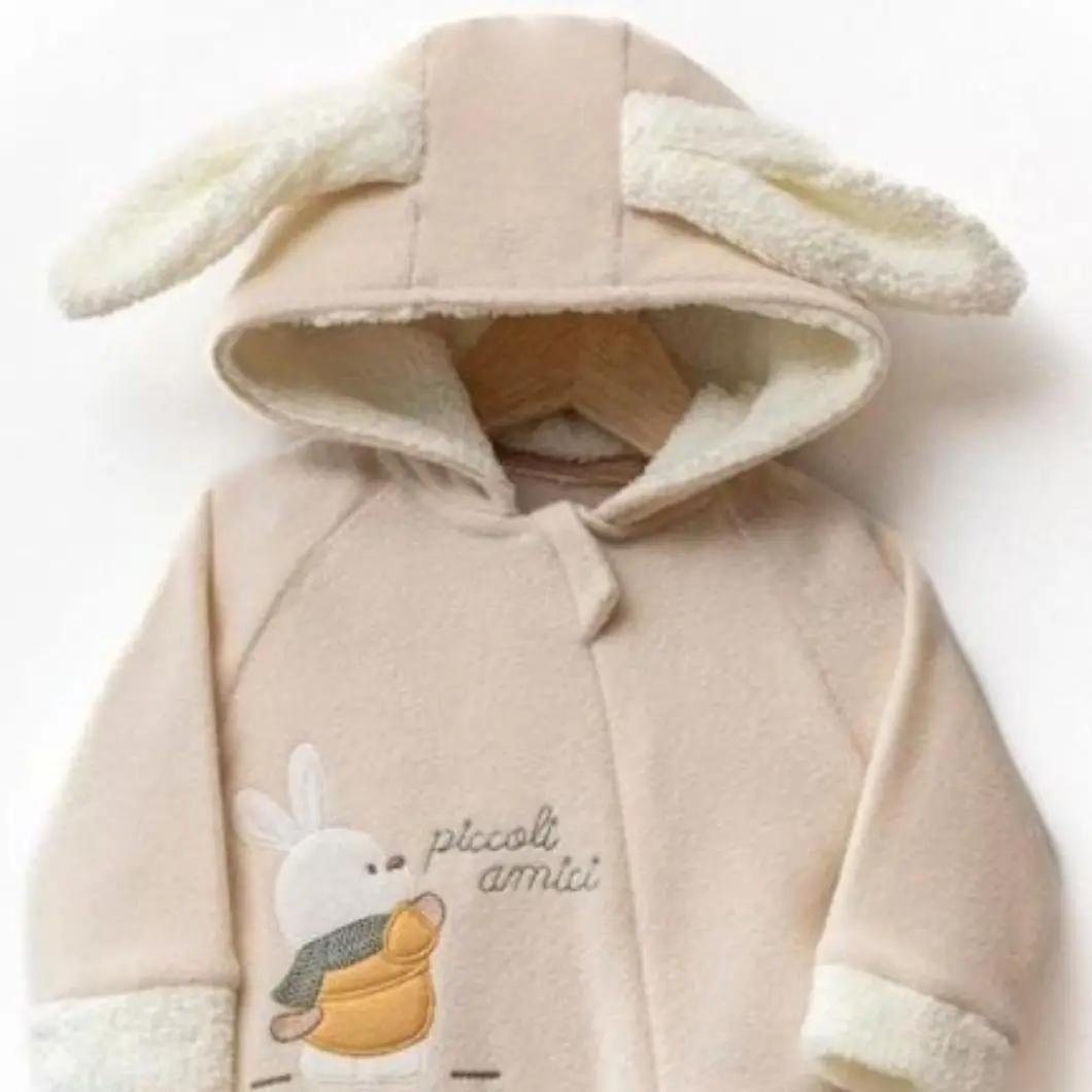 Combinezon Bebeluși Piccoli Amici Polar Bej [2]