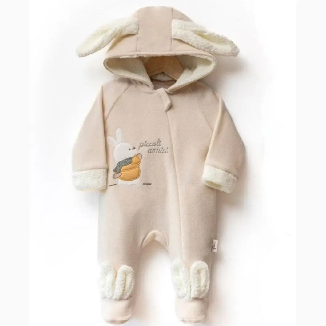 Combinezon Bebeluși Piccoli Amici Polar Bej [1]