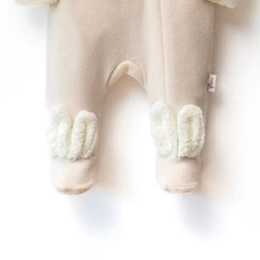 Combinezon Bebeluși Piccoli Amici Polar Bej [4]