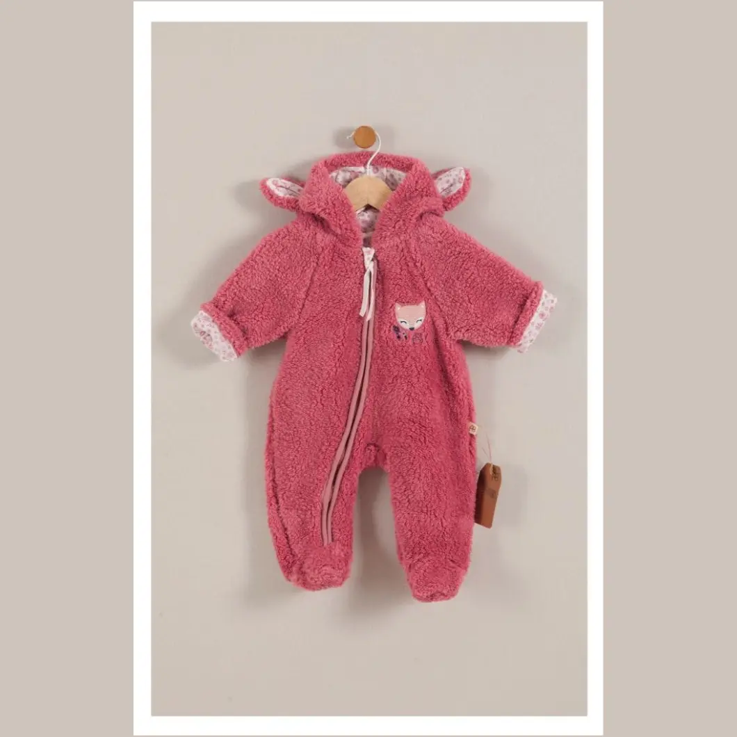 Combinezon plușat Fetițe Winter Foxy 100% Bumbac [7]