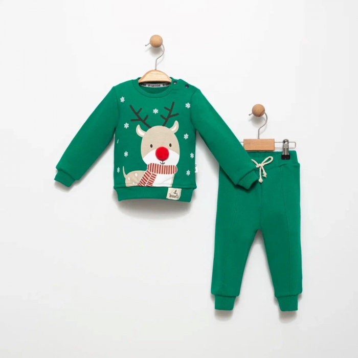 Compleu 2 Piese Snowy Rudolf Green [1]