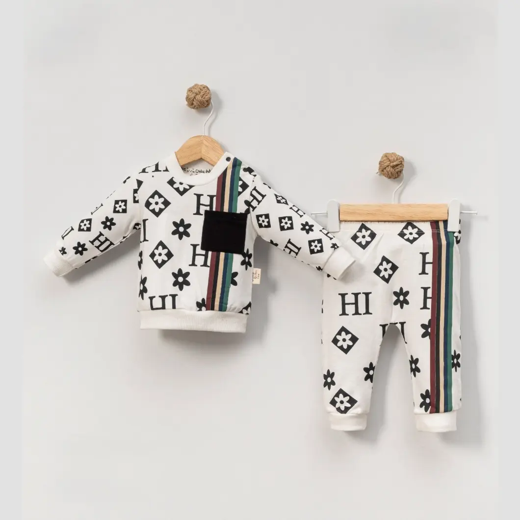 Compleu Băieți Hi Boy Bumbac 3–18 Luni [6]