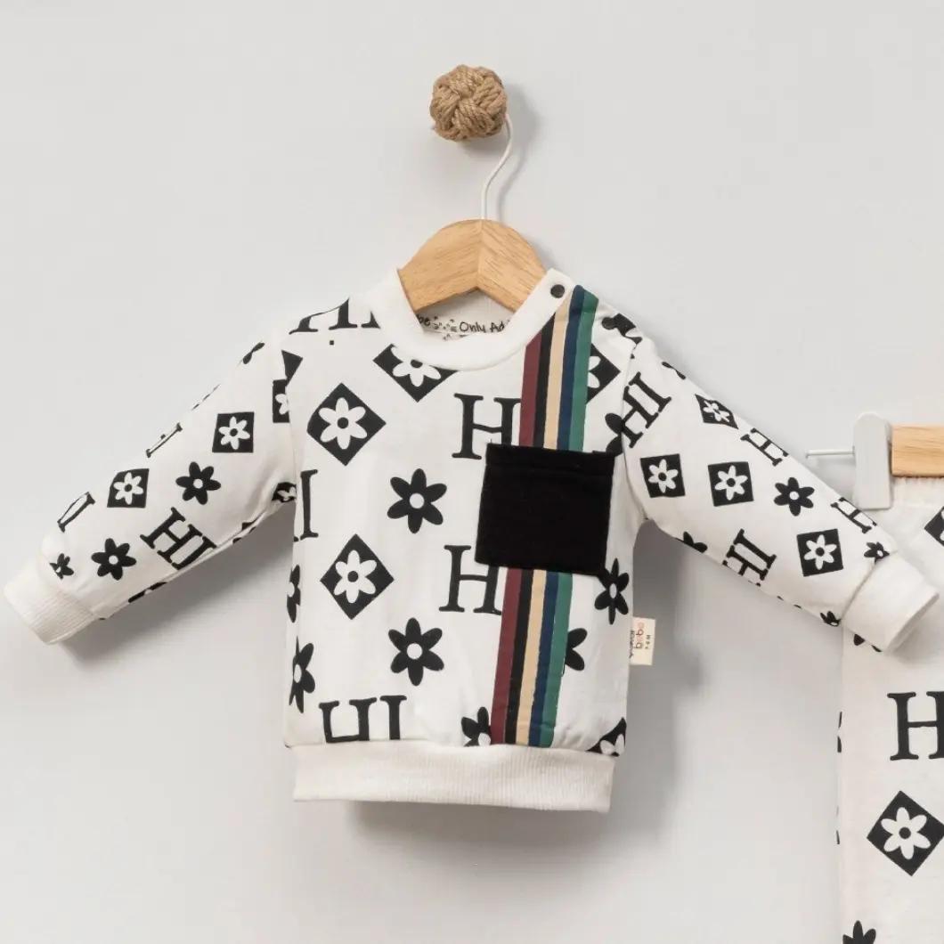 Compleu Băieți Hi Boy Bumbac 3–18 Luni [4]