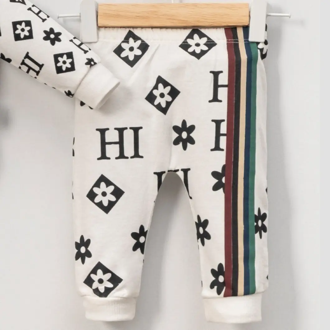 Compleu Băieți Hi Boy Bumbac 3–18 Luni [5]