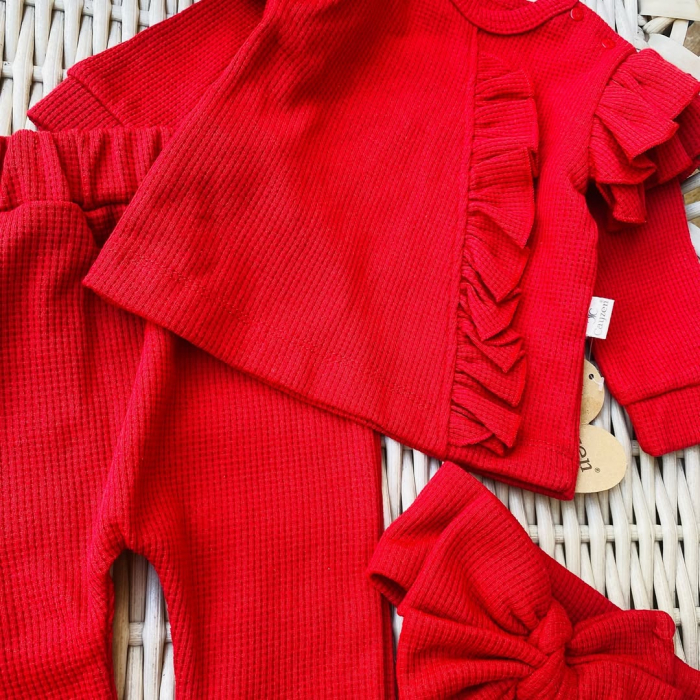 Compleu Fetițe 2 Piese  Red Attraction [5]