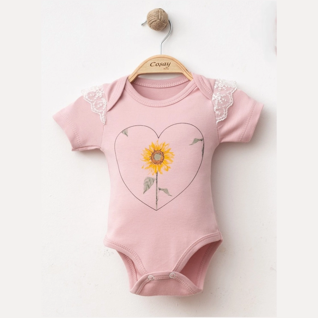 Set 3 Piese Fetițe Spring Sense Roz - Bumbac 100% Premium [2]