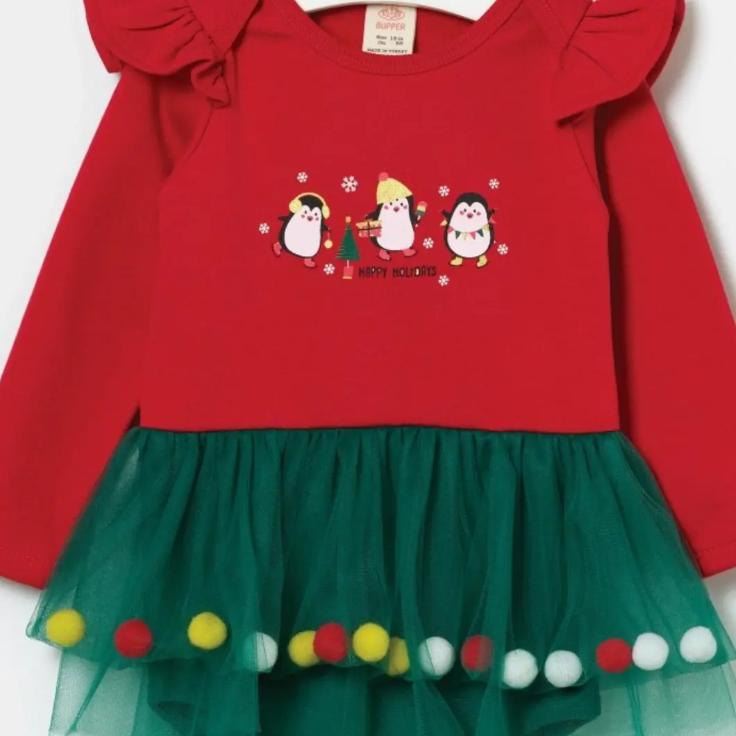 Rochiță Fetițe Christmas Penguins [2]