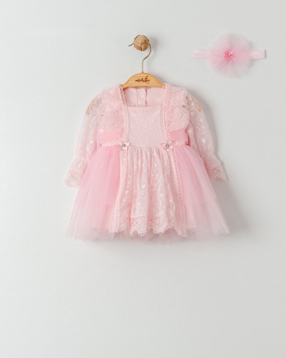 Rochiță "Fairy Dream" - Premium, cu Dantelă Delicată și Fustiță din Tull [2]