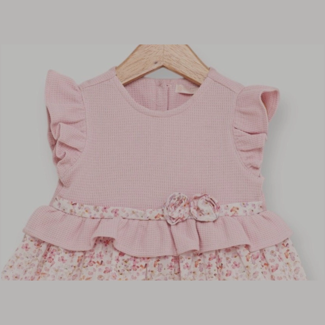 Rochiță Fetițe Kataleya Bumbac Imprimeu Floral [4]
