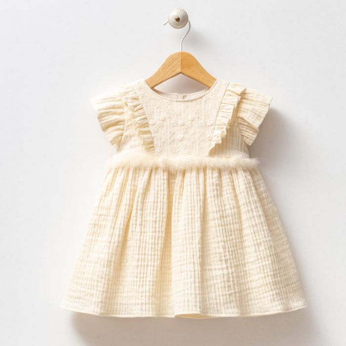 Set Rochiță și Bluziță Fetițe Esther – Delicatețe și Eleganță într-un Singur Set [5]
