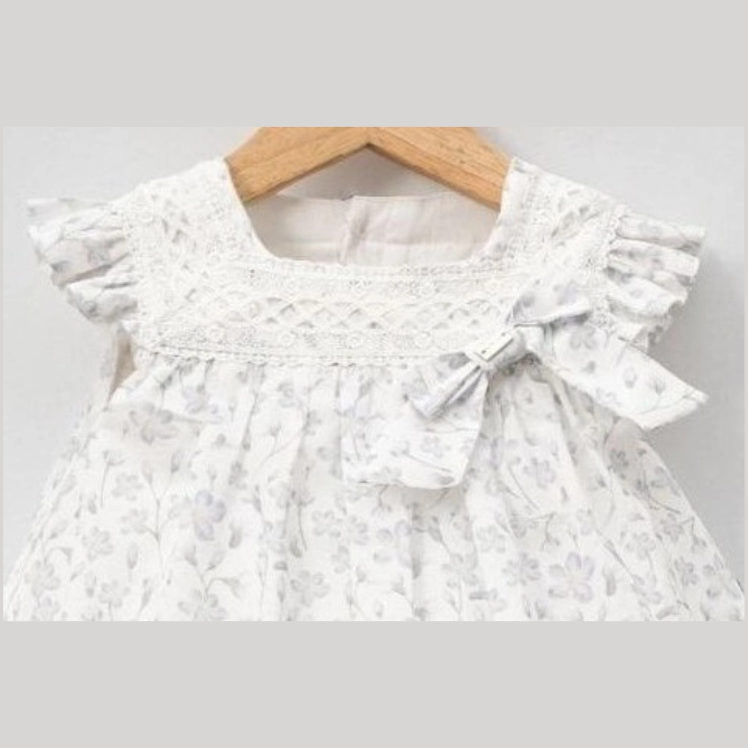 Rochiță Fetițe Henrieta - Bumbac Organic cu Imprimeu Floral [3]